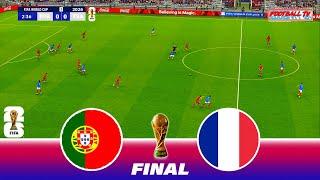 PORTUGAL vs FRANCE - FIFA World Cup 2026 Final USA | Full Match All Goals | PES Gameplay PC