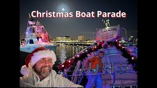 Christmas Boat Parade Of Lights , Sailing Kaya EP69