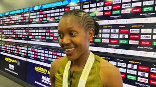 Faith Kipyegon After 1500m Win at Rome DL, Talks Winning 3rd Olympic Gold, Reacts to Statue in Kenya