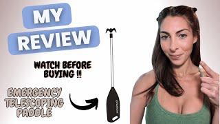 Honest Review! Watch Before Buying! Emergency paddle