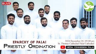 Priestly Ordination || Eparchy of Palai | St. Thomas Cathedral Palai Cathedral