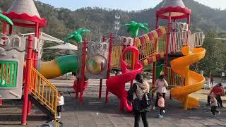 How to assembly a outdoor playground equipment?