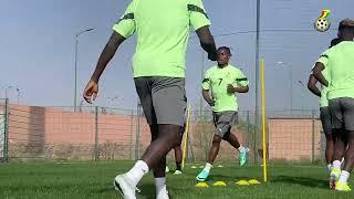 INTERNATIONAL FRIENDLY : BLACK STARS DAY 1 TRAINING SESSION