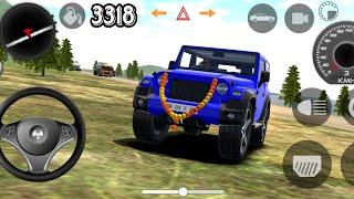 DOLLAR SONG  INDIAN CARS MODIFIED DRIVING 3D MAHINDRA THAR 3318 INDIAN CARS SIMULATOR 3D