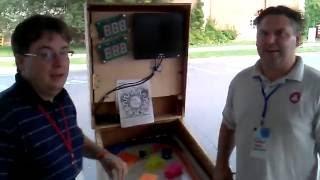 Andy's homebrew Pinball arcade machine