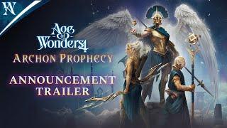 Archon Prophecy Expansion Release Date Announcement | Age of Wonders 4