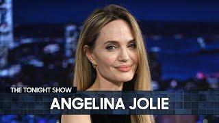 Angelina Jolie Makes "Barefoot" Return to Late Night After Decade Away to Talk Maria, The Outsiders