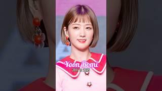 Yoon Bomi evolution from 2011 to 2025