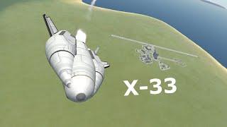 KSP: X-33 VentureStar- The Real SSTO That Almost Flew! stock