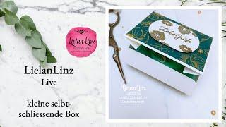 LielanLinz Live: Kleine selbstschliessende Box | Produkte von Stampin' Up!ⓒ