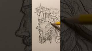 drawingJesus Christ ️#art #drawing #jesus #god #christian