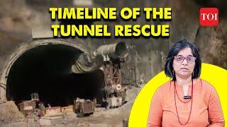 Uttarkashi Rescue Explained - How Silkyara Tunnel Rescue Operation Unfolded in 17 days | Timeline