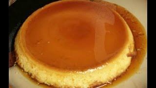 Como hacer Flan de Vainilla Super Facil