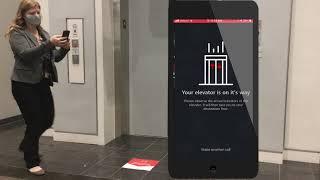 The Schindler ElevateMe App - Elevator Operation with a Swipe of a Smartphone