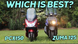 PCX150 Vs Yamaha Zuma 125? Which is the best scooter?