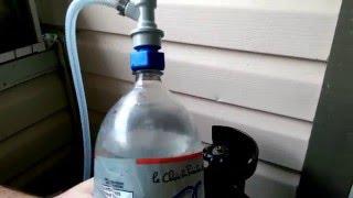 Homemade carbonated water