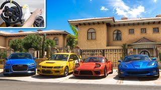 Forza, but you can only buy BUDGET cars...