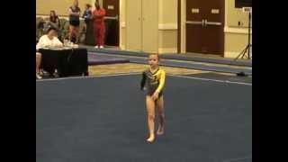 Gymnastics Xcel Silver Floor State Champion (Emily Gittemeier)