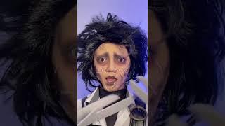 EDWARD SCISSORHANDS MAKEUP | Dominique Allison