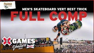 Pacifico Men’s Skateboard Vert Best Trick: FULL COMPETITION | X Games Ventura 2024