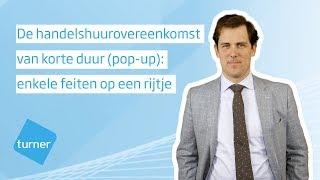 De handelshuurovereenkomst van korte duur (pop-up): enkele feiten op een rijtje - Wikimmo