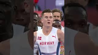 Jakob Ingebrigtsen powered through the final lap & claimed gold in the men’s 5,000m at #Paris2024!