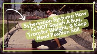 Sybervision Systems: How To NOT Squish A Bug, Transfer Weight, & Keep Head Position Still