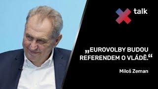 EU je dnes uniformní, téměř totalitní. Rakušan buď lže, nebo migrační pakt nečetl. | Miloš Zeman