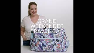 30% Off Women's Cotton Grand Weekender Travel Bag // Vera Bradley Black Friday 2022 Hot Trends