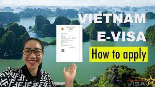 Vietnam E-visa 2022 I How to apply Vietnam E-visa online