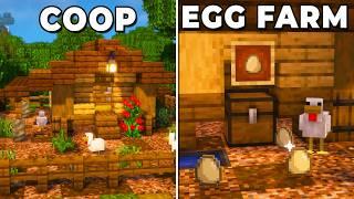 Minecraft: Automatic Egg Farm - Chicken Coop [Tutorial]