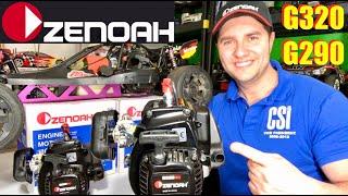 Zenoah G320 & G290 Unboxing - High Quality Japanese 1/5 Scale GAS Engines - The Best For HPI & LOSI