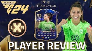 OH HA  LENA OBERDORF 95 TOTY  - Player Review | EA FC 24 Ultimate Team