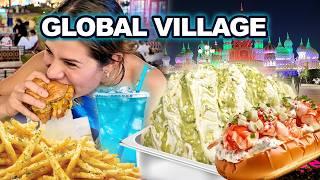 Global Village Dubai  BEST FOOD TOUR 2024!