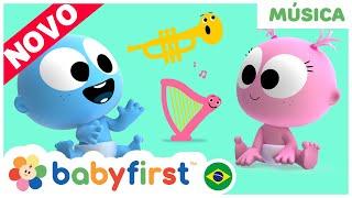 Vídeos Educativos | Googoo e Gaagaa | Aprenda Instrumentos Musicais | Harpa e muito mais | BabyFirst