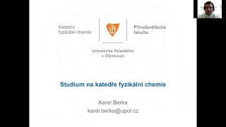 Studium na katedře fyzikální chemie