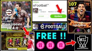 eFootball™ 2025 Official v4.4.0 Release  National Premium Club Packs, Free Coins Event, Campaign