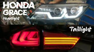 HONDA GRACE DRL Headlights/ Taillights/ Fog casin | Honda Grace