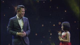 Kevin Tan and daughter Katy sing “All I Ask of You” at Megaworld 2021 Christmas Party