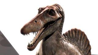 Spinosaurus after not being in Jurassic World Dominion... but 3d animation