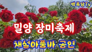 채설아품바 5월23일 밀양 장미축제 공연 ~~~