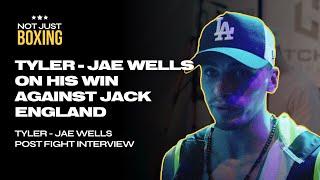 Tyler-Jae Wells after winning the fight against Jack England | Post Fight Interview