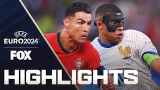 Portugal vs. France Highlights | UEFA Euro 2024 | Quarterfinals