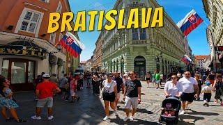 ⭐ Walking Amazing Old Town BRATISLAVA, SLOVAKIA