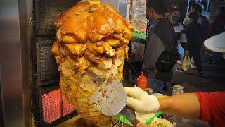 $1 Taiwanese shawarma sandwiches-night market