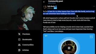 xQc reacts to FaZe Banks talking to Adin's Fanbase about Sketch