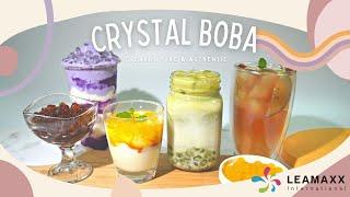 Crystal Boba, Agar Jelly | Lovely & Healthy Topping Choice for Bubble Tea
