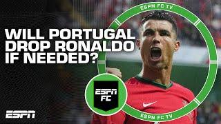 Will Roberto Martínez DROP Cristiano Ronaldo from Portugal if necessary? | ESPN FC