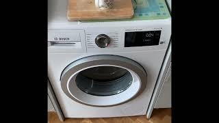 Series 6 Bosch Washing Machine Vibration Test   HD 720p