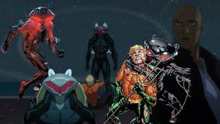 Black Manta - All Scenes (JL: Throne of Atlantis)